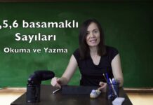 4 5 6 Basamaklı Doğal Sayılar Okuma ve Yazma Örnek Soru Çözümleri 4. Sınıf