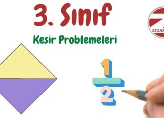 Kesirlerle İlgili Problemler -3.Sınıf Matematik