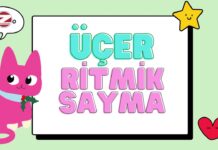 3’er Ritmik Sayma 30’a Kadar | Üçer Üçer Ritmik Sayma |