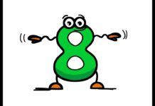 8’er Ritmik Sayma 100’e Kadar 🎵 | Sekizer Ritmik Sayma Etkinliği | Sesli Video